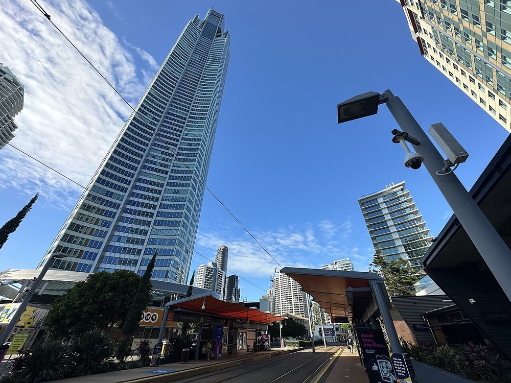 Building photo for Q1 Tower